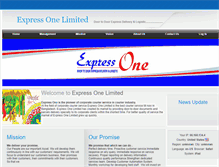 Tablet Screenshot of expressonebd.org